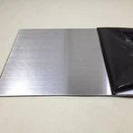 Placa de acero inoxidable con acabado fino 304
